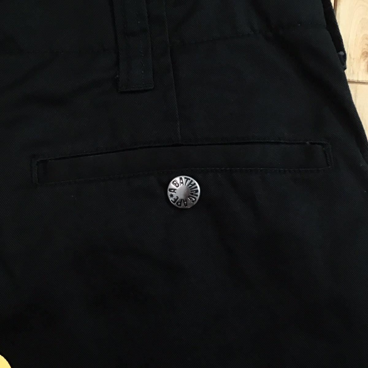 お昼寝 マイロ ハーフパンツ Sサイズ black a bathing ape BAPE NAP BABY MILO shorts エイプ ベイプ  アベイシングエイプ NIGO - メルカリ