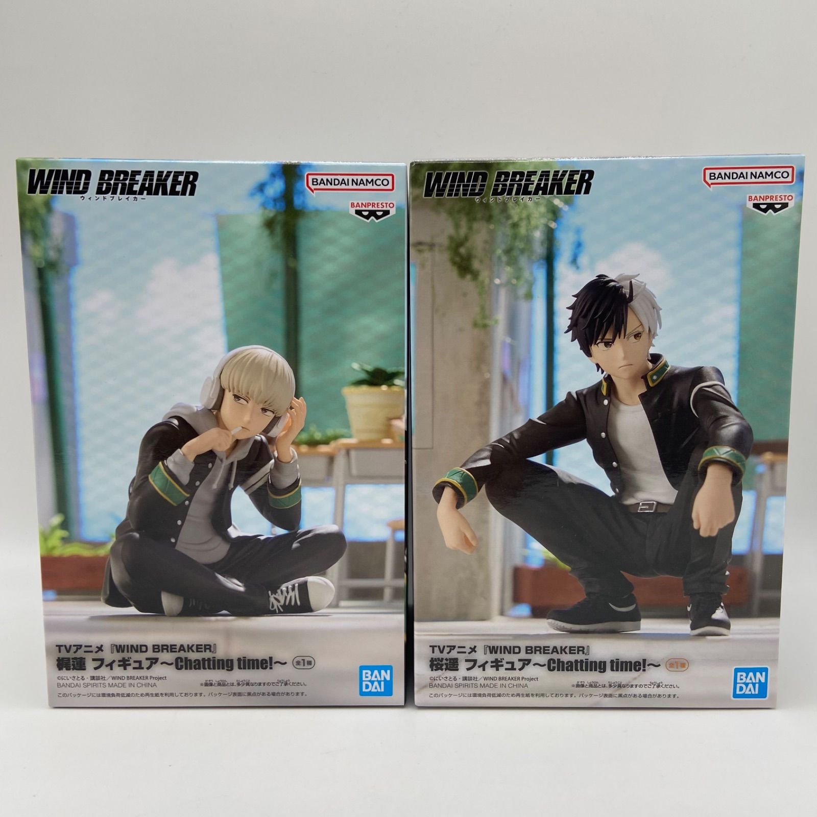 ウィンドブレーカー　フィギュア　2体セット！ 新作 送料無料 2個セット WIND BREAKER 桜遥 梶蓮 フィギュア