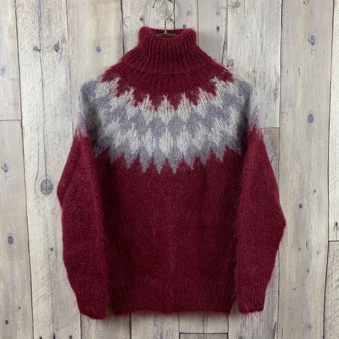 ISLAND TIDES アイランドタイド モヘヤ ニット セーター