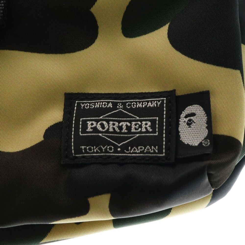 A BATHING APE (アベイシングエイプ) ×PORTER 1ST CAMO BODY BAG
