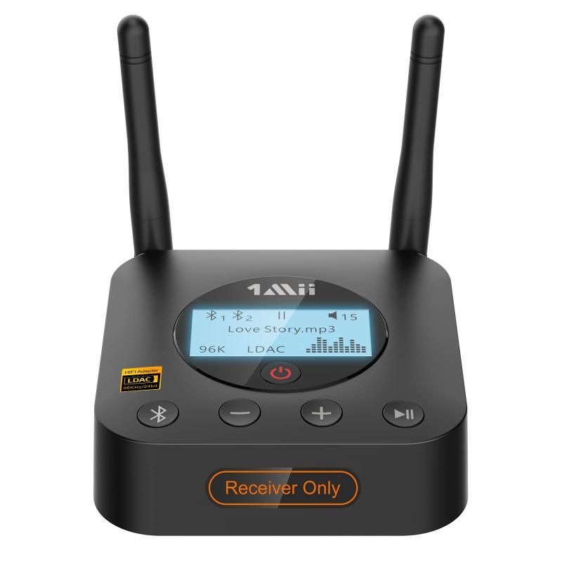 オーディオ　1Mii bluetooth レシーバー ブルートゥース 受信機 Amazon.co.jp: 1Mii bluetooth レシーバー 車載用 ミニ 5.0