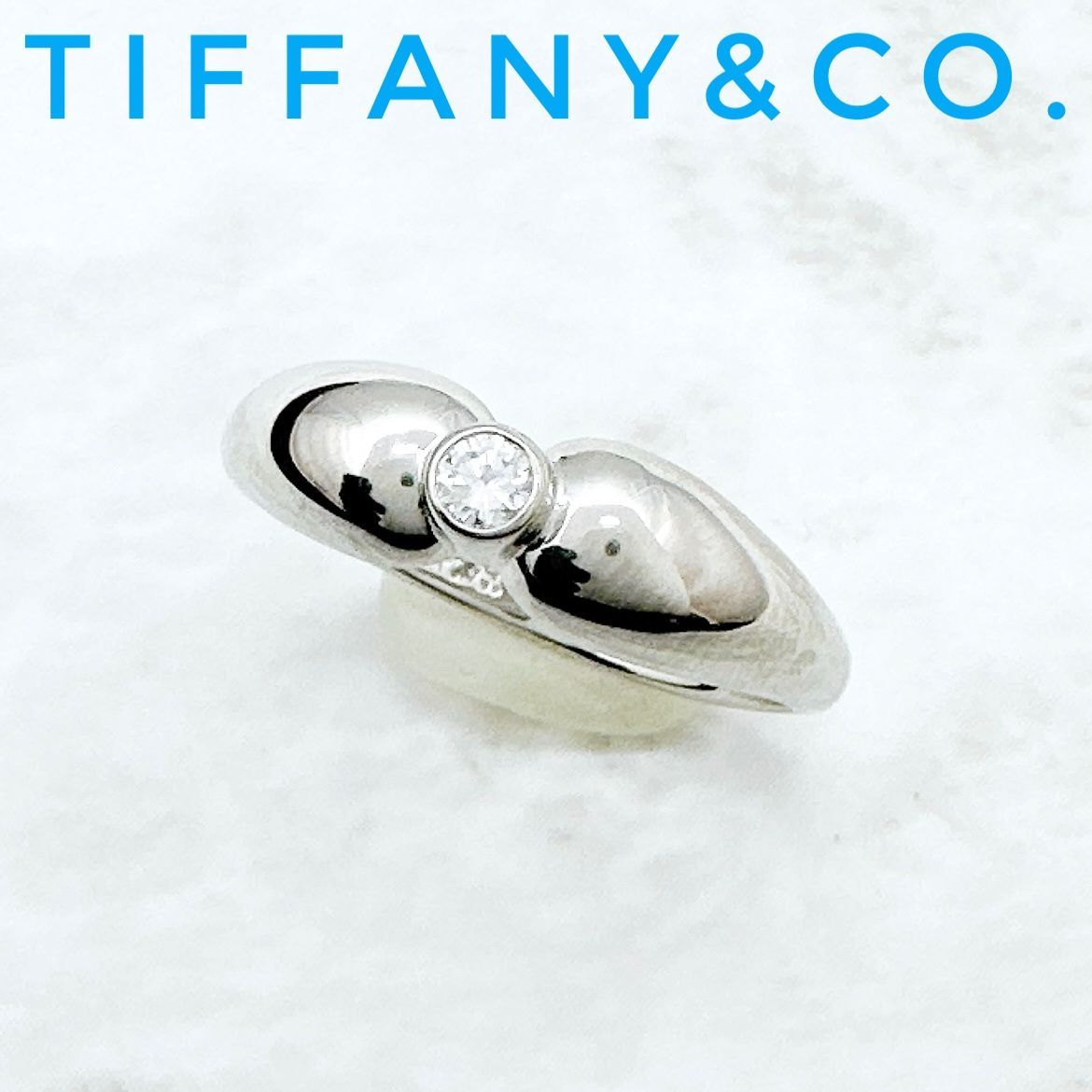 デザイン】 Tiffany & Co. - ティファニー リング美品 10Pダイヤの通販