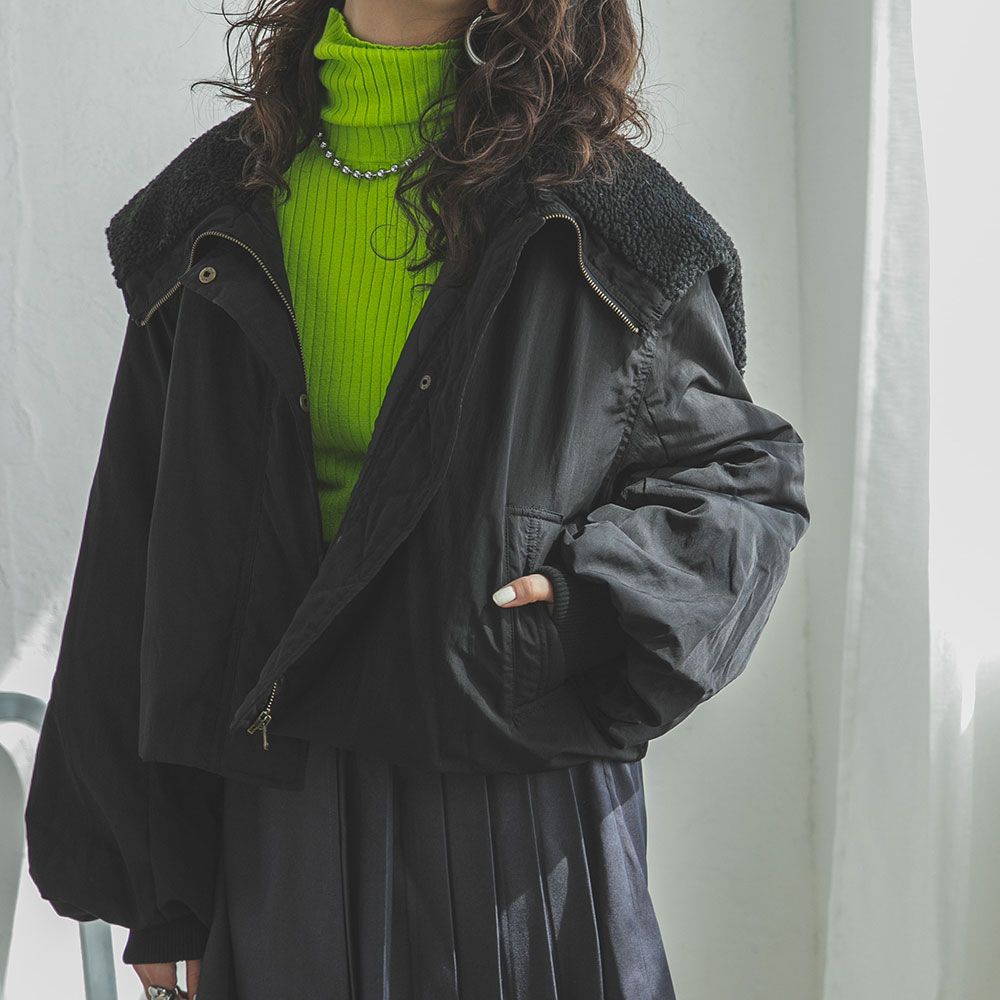 bohmal 中綿ブルゾン ミリタリー中綿ブルゾン – レディース