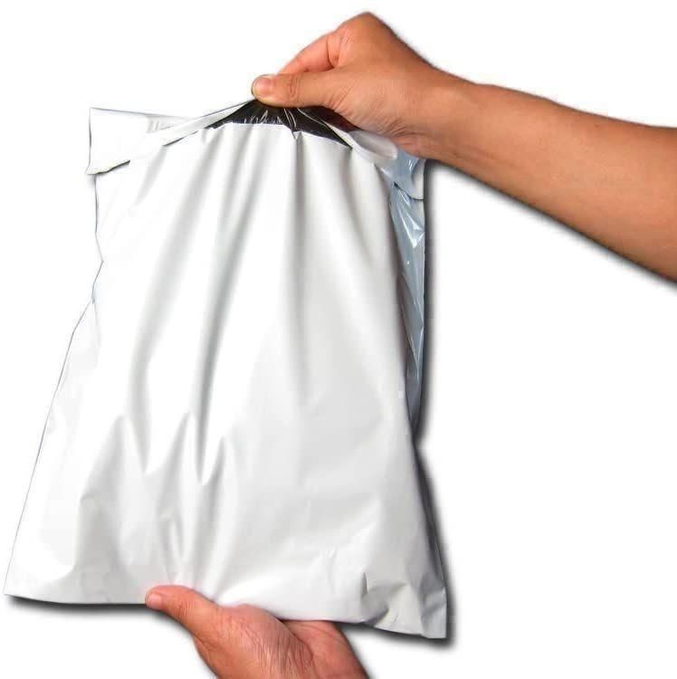 A4サイズ 宅配ビニール袋 100枚セット 梱包袋 ゆうゆうメルカリ便 白 