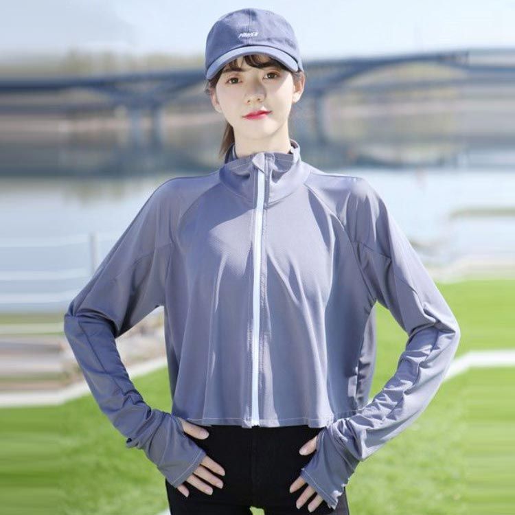 パーカー レディース 無地 長袖 UVカット アウター 薄手 ブランド 日焼け 冷え性 ガールズ フード ファスナー ジップ 人気 トップス メンズ 男 女 丈夫 m 灰色 パーカー レディース フード付き トップス ジップパーカー 羽織