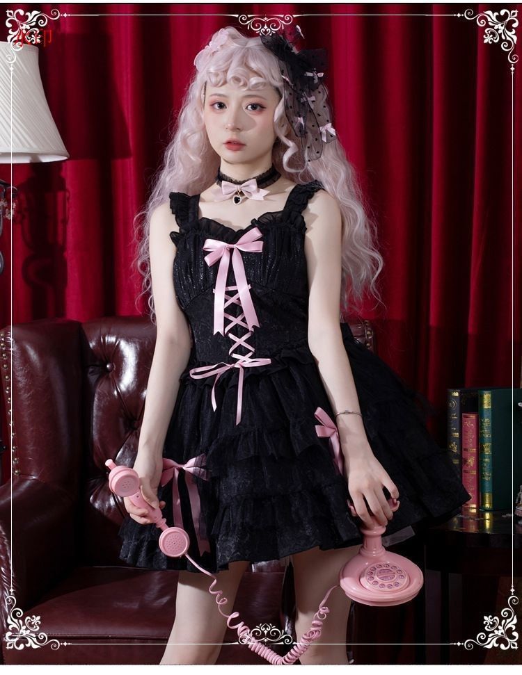JSK カワイイ コスプレ ロリータ ハロウィン コスプレ衣装 キャラクター衣装 コスチューム ゴスロリ メイド喫茶 メイドカフェ ドレス ワンピース 仮装 レディース クリスマス イベント 学園祭 文化祭 ２色選択