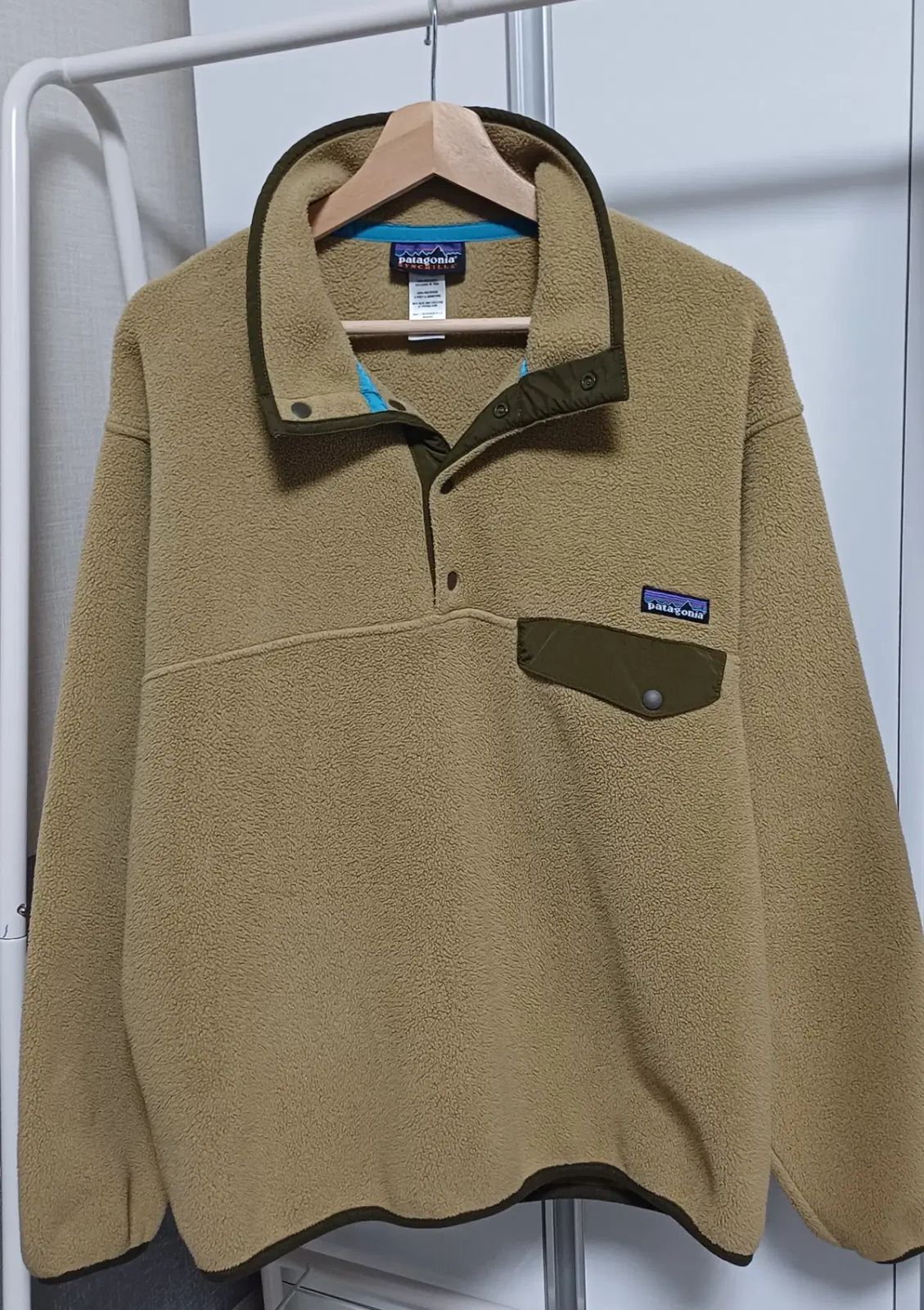 M patagonia パタゴニア シンチラ スナップティー クラシック タン