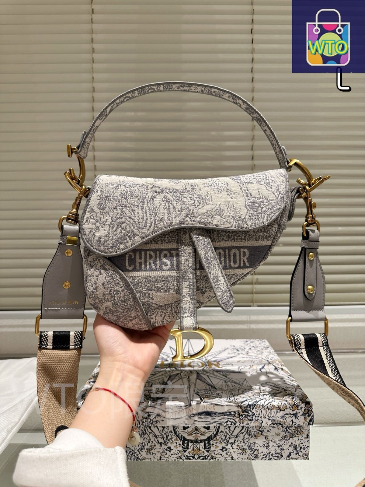 今日特価】Dior Saddle サドルバッグ - メルカリ