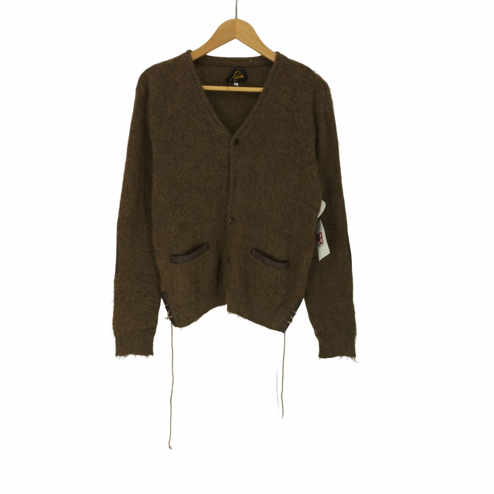 ニードルズ Needles Lamskin Patches MOHAIR CARDIGAN エルボーパッチ モヘア カーディガン メンズ JPN：S  - メルカリ