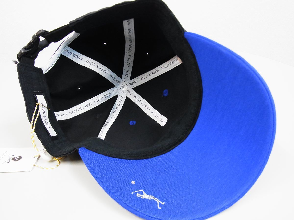 MARK&amp;LONA - マーク&amp;ロナ ASSERT BICOLOR CAP FR グレー マーク&ロナ ASSERT BICOLOR CAP FR グレー
