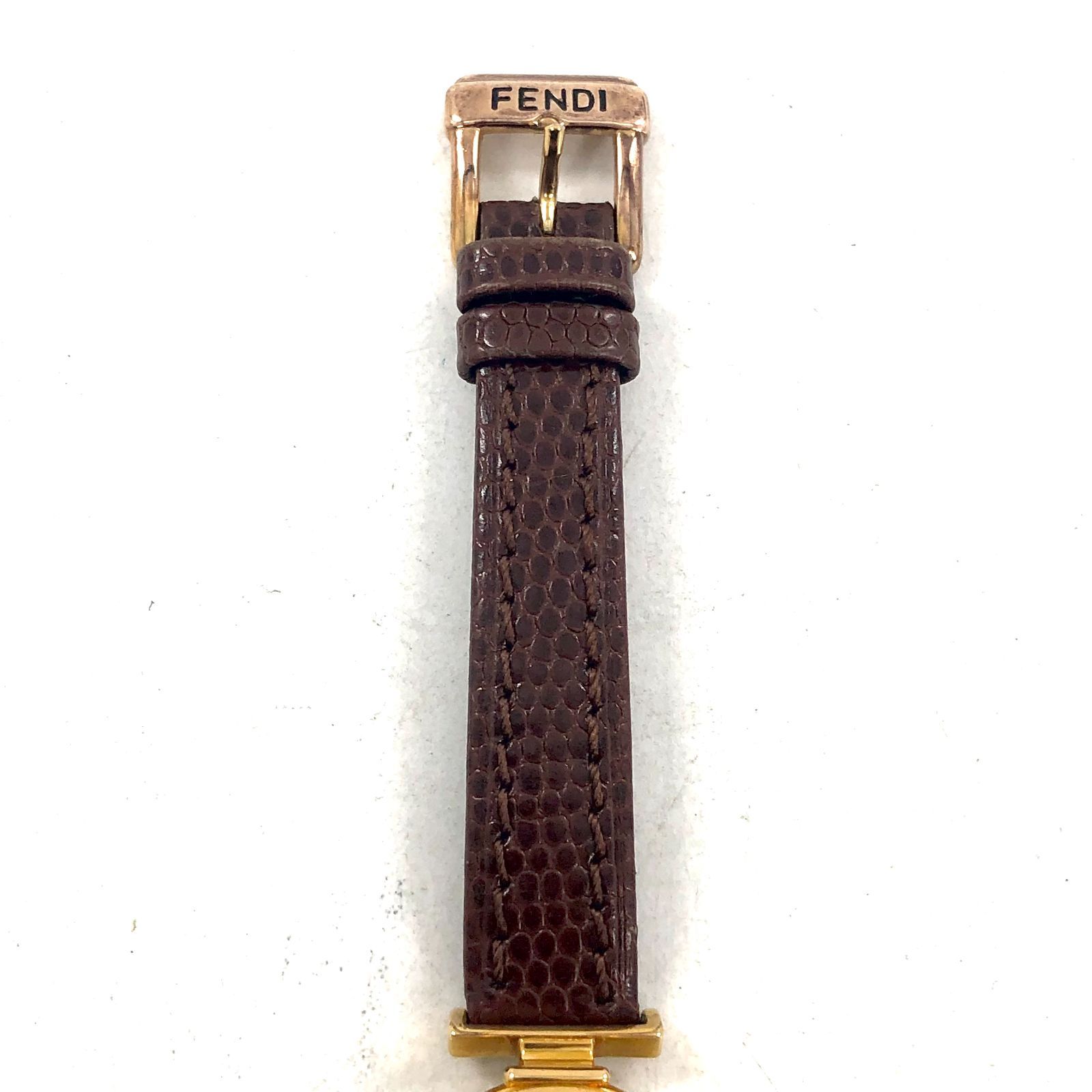 稼働　FENDI 320L レディース腕時計 ゴールド/ブラック　クォーツ フェンディ FENDI 腕時計 GP 320L レディース 中古 – 【公式