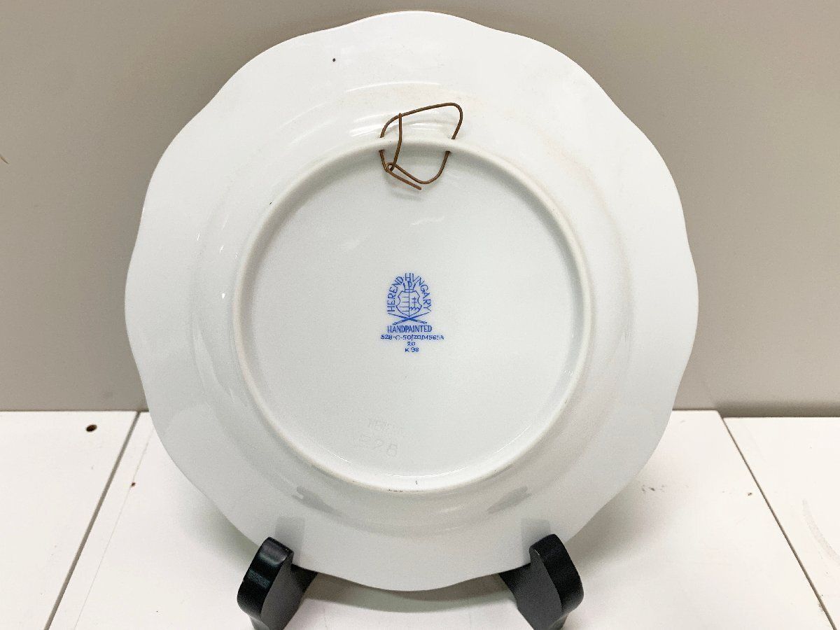 ◇ヘレンド HEREND イヤープレート お皿 兎 干支 1999年 うさぎ
