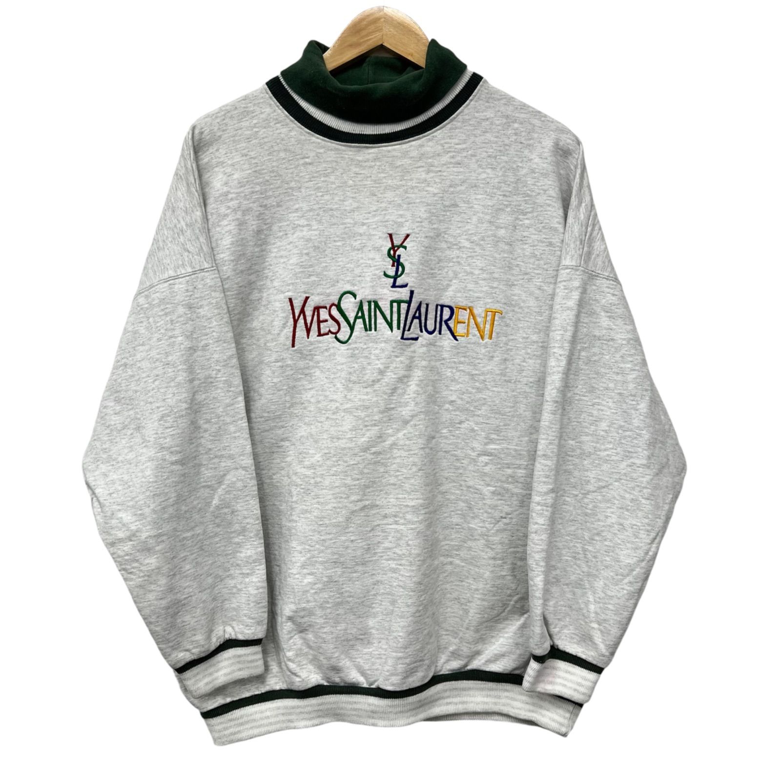 超安い SAINT ヴィンテージロゴスウェット YSL LAURENT トップス