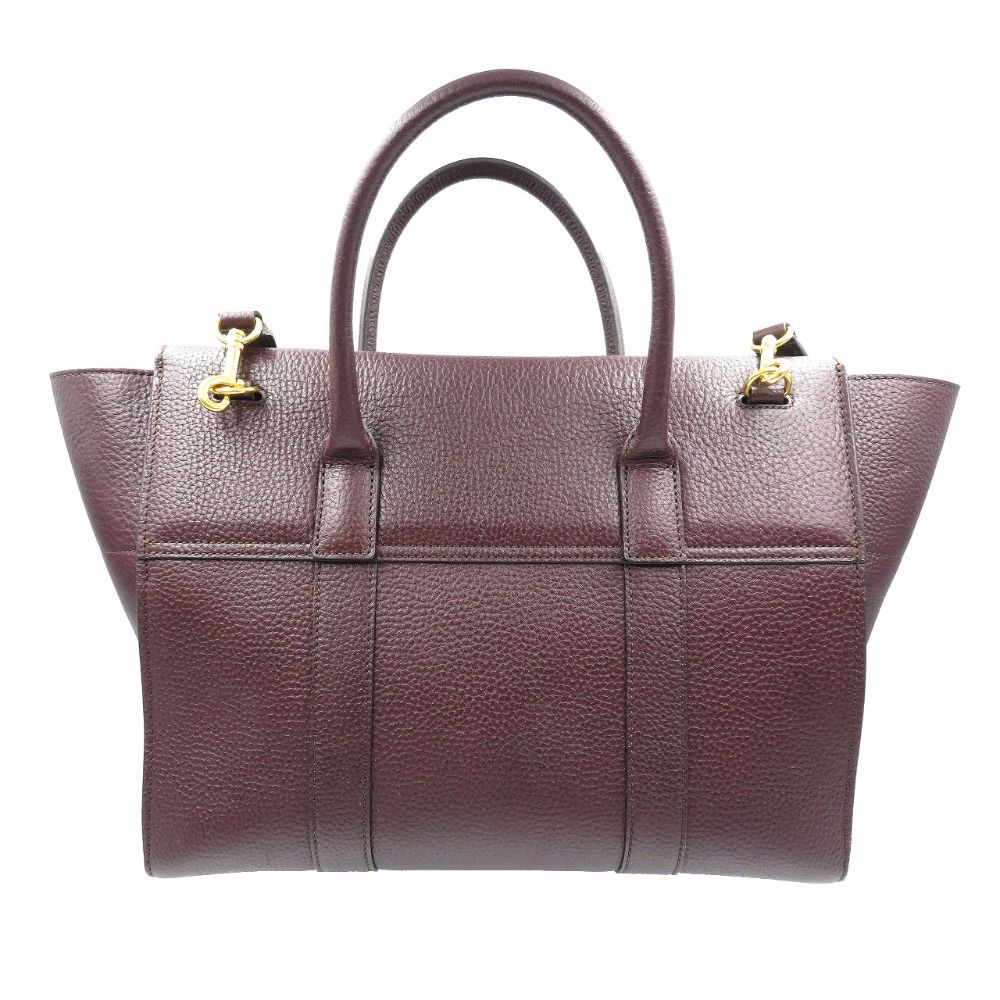 美品 マルベリー ベイズウォーター 2WAY レザー ゴールド金具 ブラウン ハンドバッグ ショルダーバッグ 0013 Mulberry - メルカリ