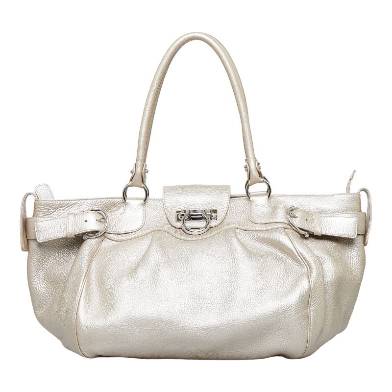 サルヴァトーレフェラガモ ガンチーニ トートバッグ ショルダーバッグ