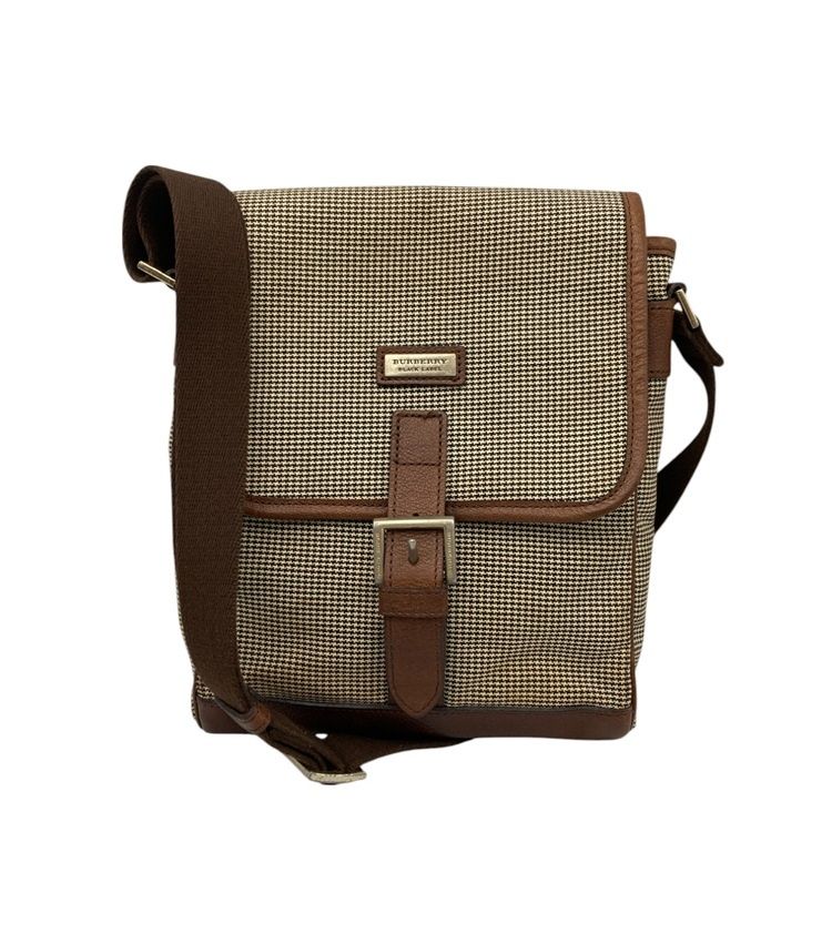 BURBERRY BLACK LABEL ショルダーバッグ ネイビー