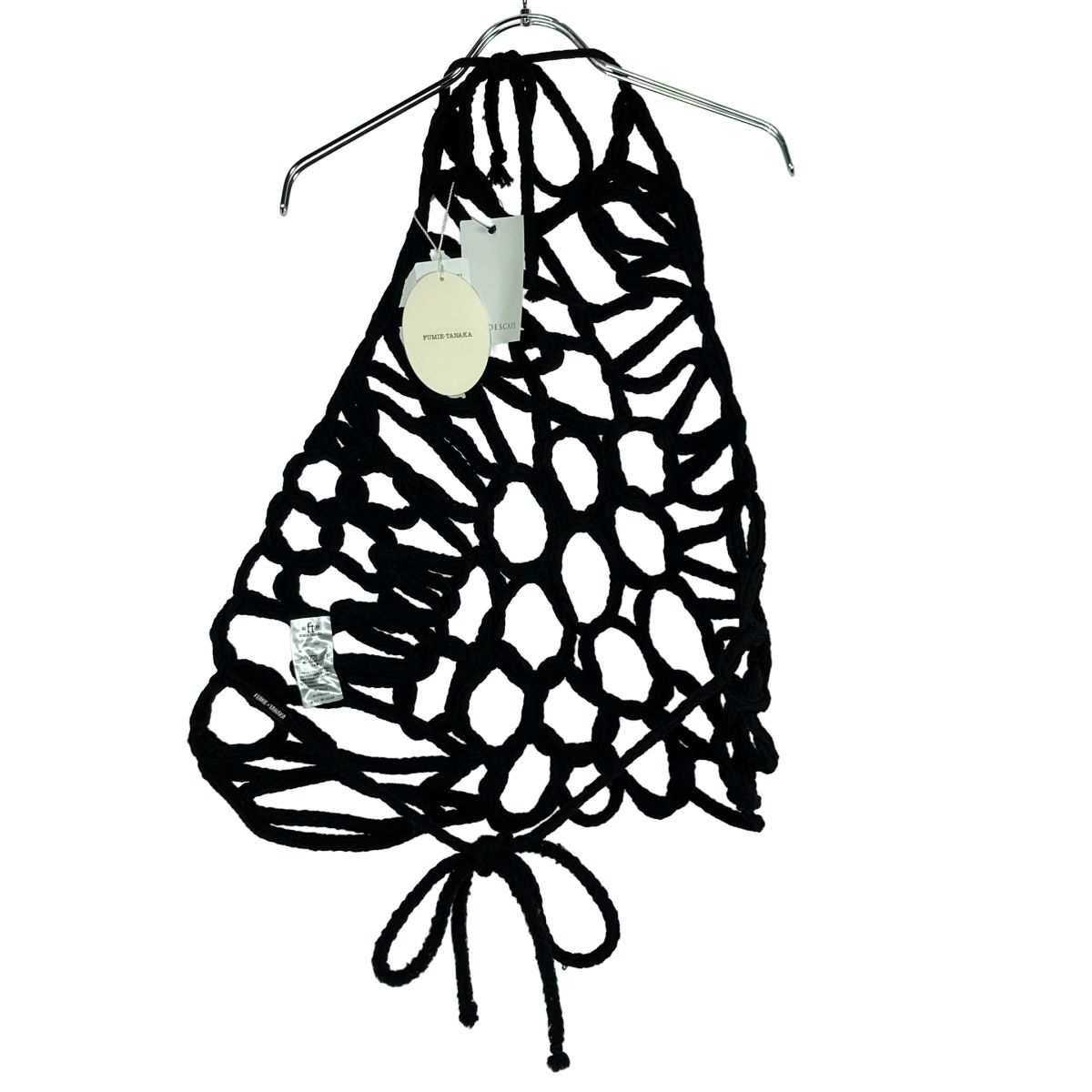 FUMIE=TANAKA フミエタナカ 25SS giza dot bustier ホルターネック