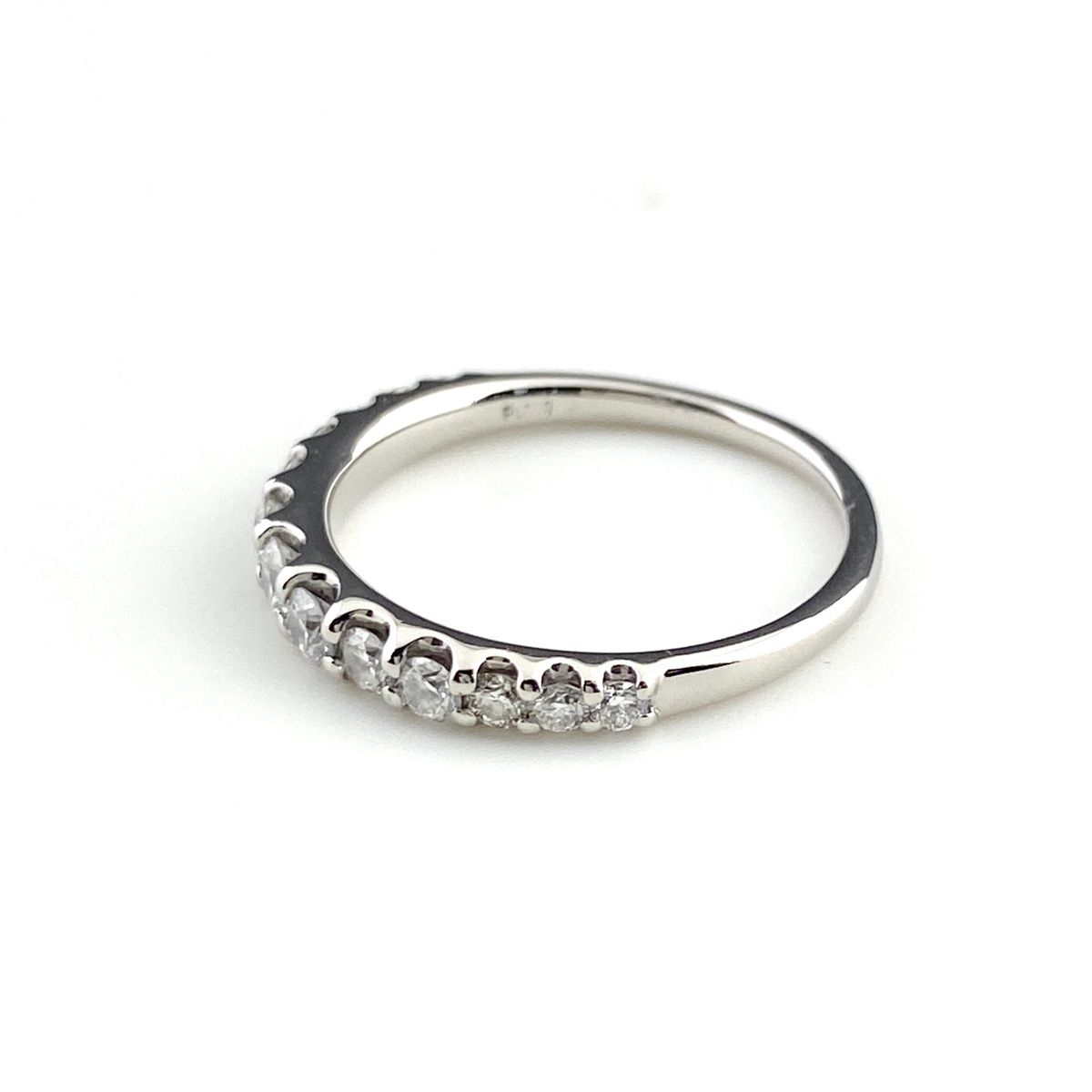 メレダイヤ デザインリング プラチナ 指輪 リング 8.5号 Pt900 ダイヤモンド レディース