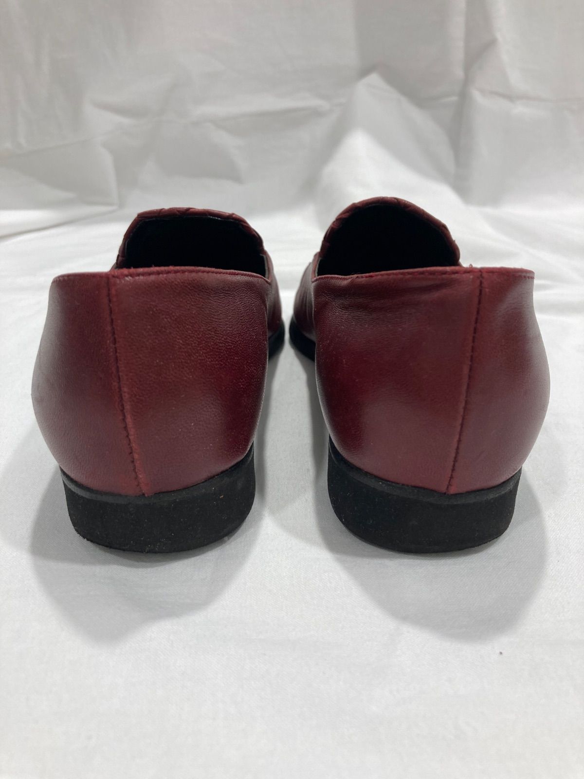 ボッテガヴェネタ イントレチャート ローファー 革靴 26cm BOTTEGA VENETA] レザー イントレチャート ハドック ローファー