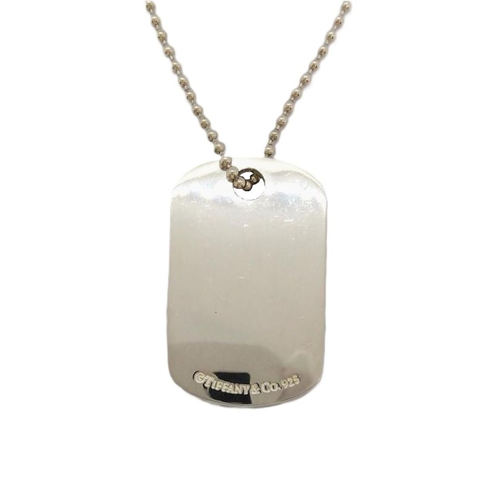 ティファニー Tiffany&Co. 1837 ドッグタグ ネックレス SV925