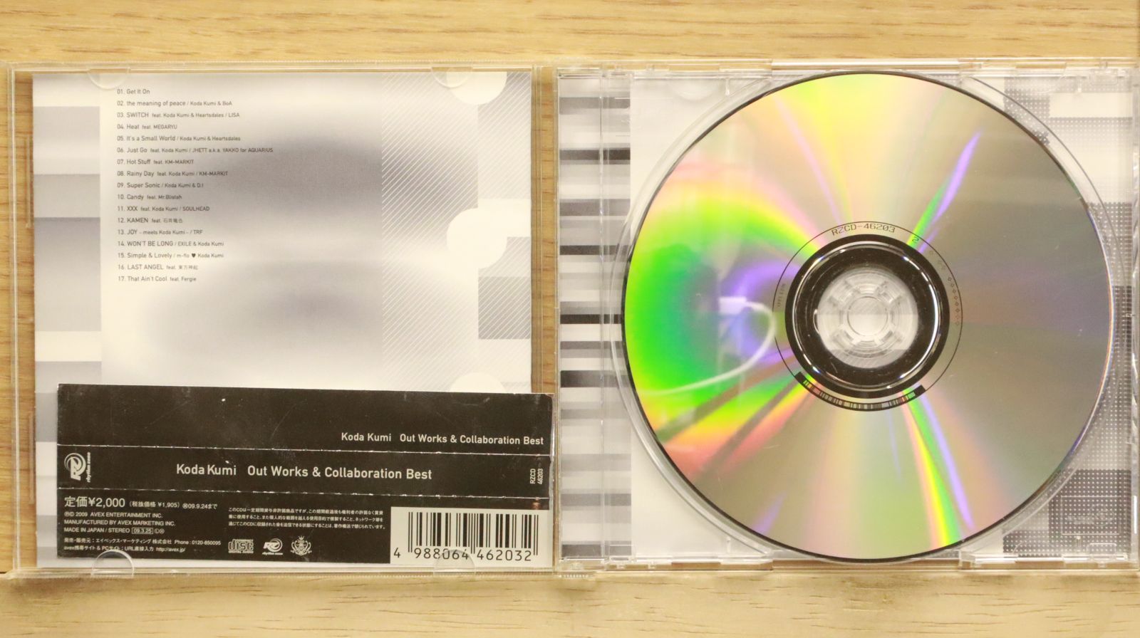 国内盤CD☆倖田來未/Kumi Koda□ OUT WORKS&COLLABOLATION BEST