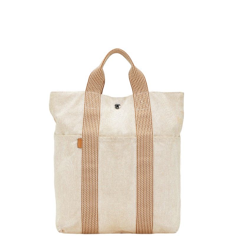 エルメス ニューフールトゥ・カバス キャンバストートバッグ