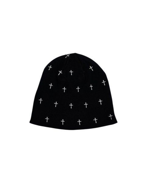 LAST NEST | allover cross beanie v2