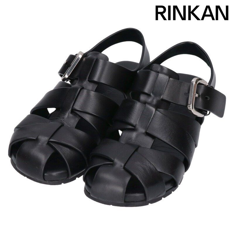 ⭐️ボッテガヴェネタ ⭐️ イントレチャート　レザーサンダル　37 (1/2 ) ボッテガヴェネタ リド レザー サンダル 37 1/2 レディース