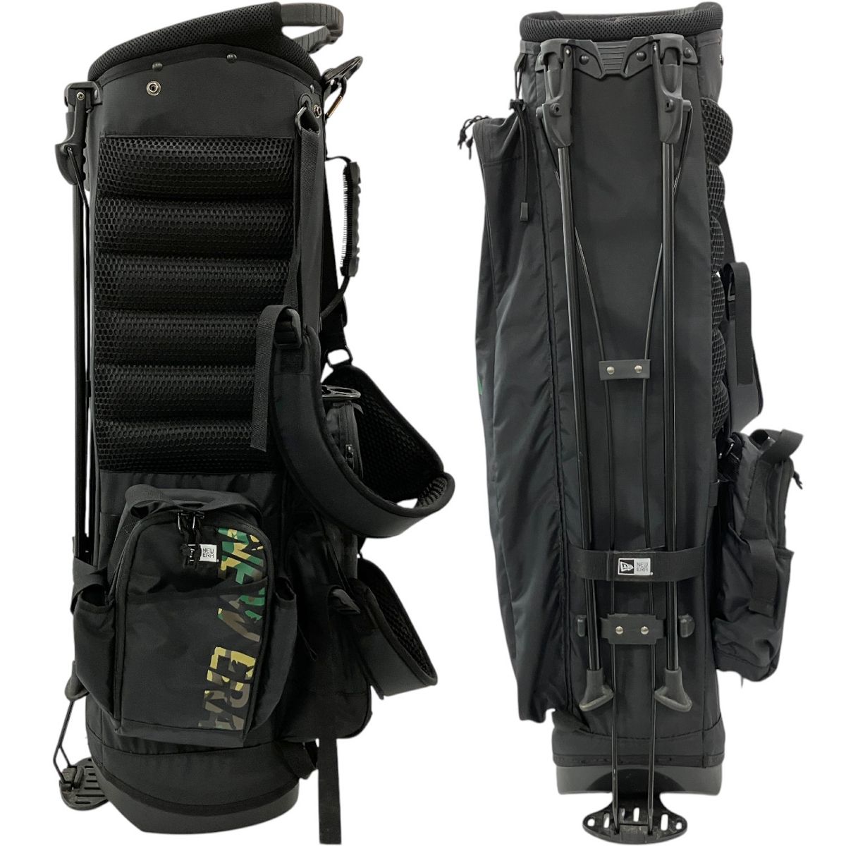NEW ERA キャディバッグ スタンドゴルフバッグ 9.0型 48インチ対応 口