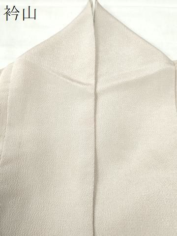 平和屋着物●訪問着　総刺繍　溢れ松葉南天文　銀糸　鬼しぼ縮緬　正絹　逸品　CAAW8668yc 平和屋着物○訪問着 総刺繍 溢れ松葉南天文 銀糸 鬼しぼ縮緬 正絹 逸品