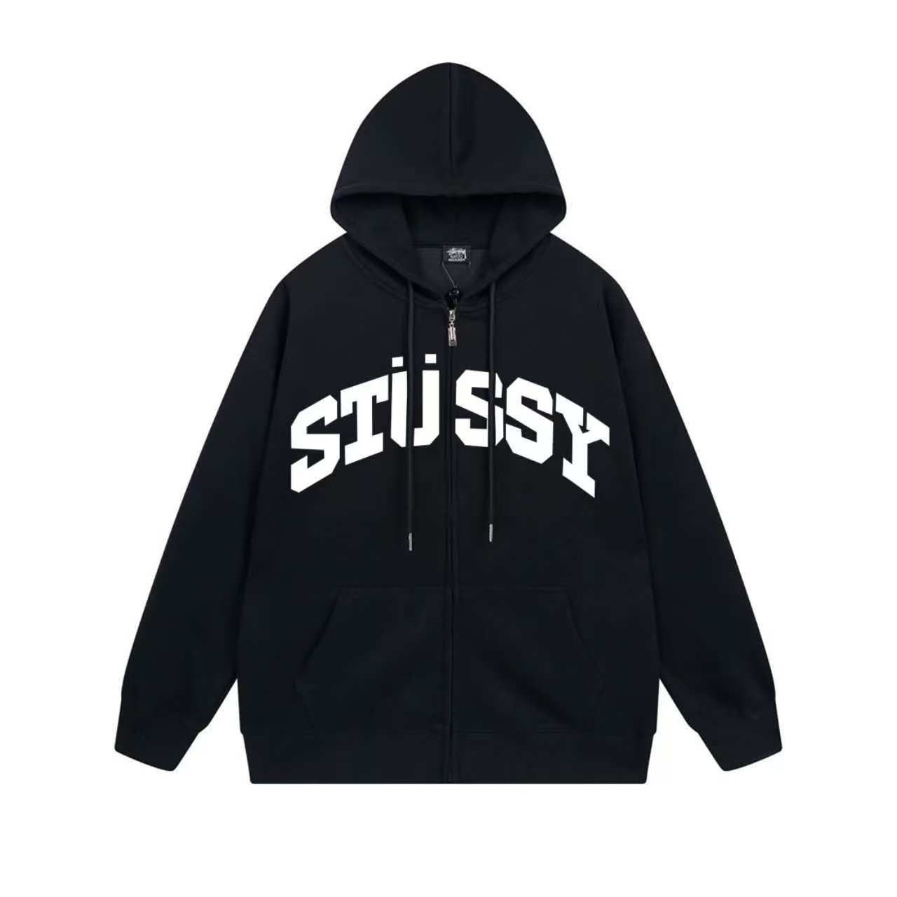 新品未使用】2025新作Stussy ステューシー ジップパーカー 男女
