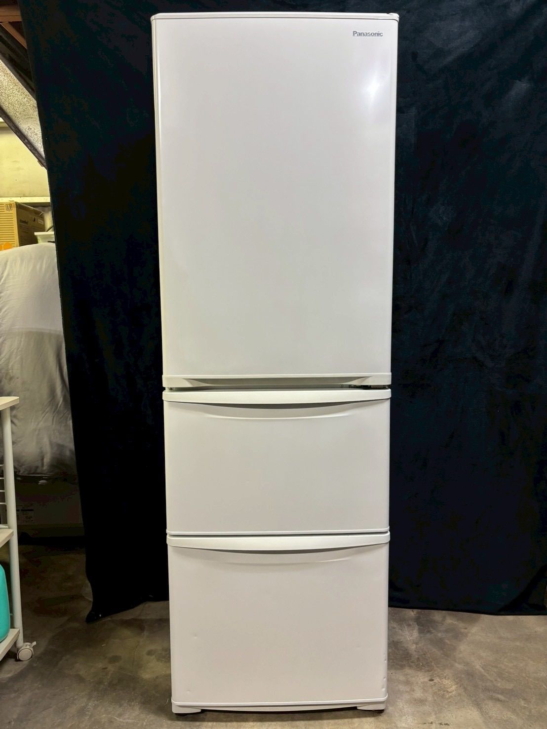 Panasonic 冷蔵庫 NR-C372N-W 365L 3ドア 右開きタイプ - メルカリ
