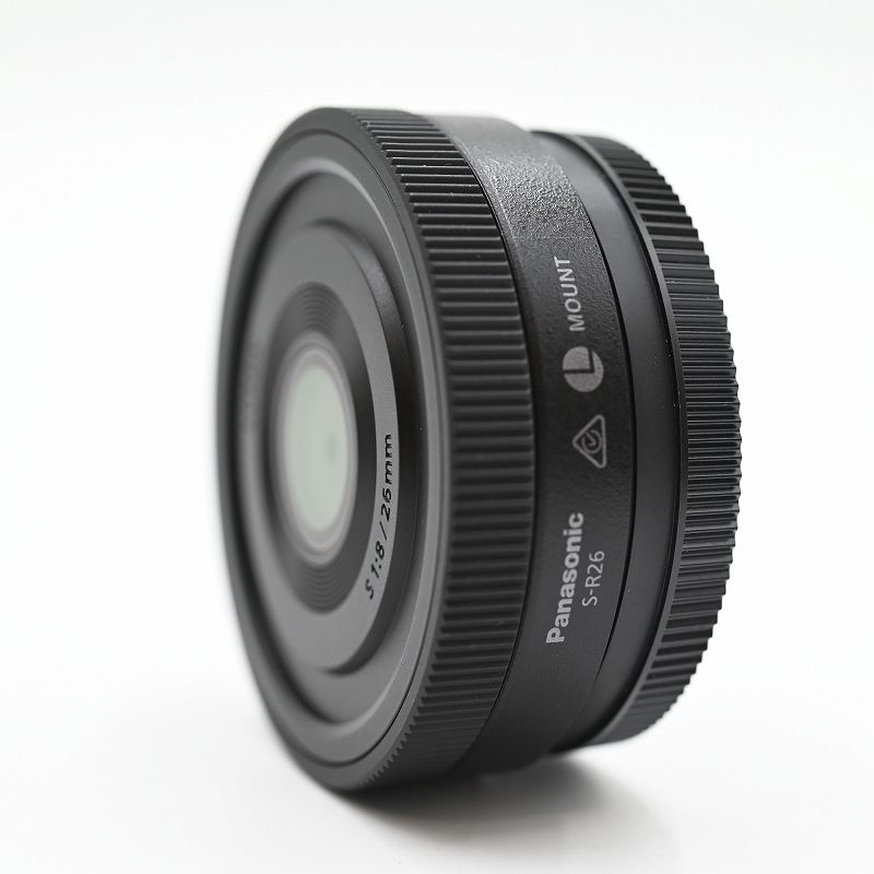 カメラ Panasonic パナソニック LUMIX S 26mm F8 ブラック S-R26 交換