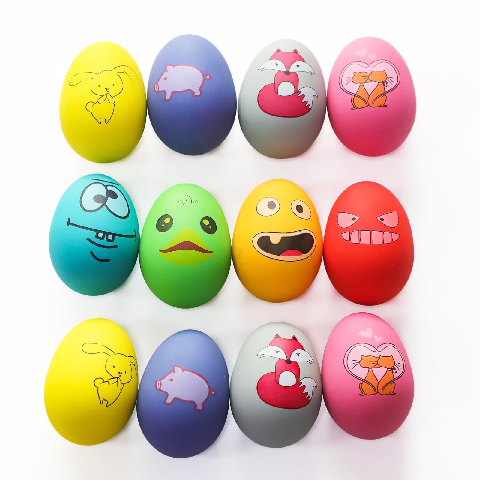 SALE，限定SALE ストレス解消 運動不足 知育玩具 噛むおもちゃ 【12点セット】 卵の形 音の出る おもちゃ 子犬・小型犬に適用 犬 SCHITEC その他