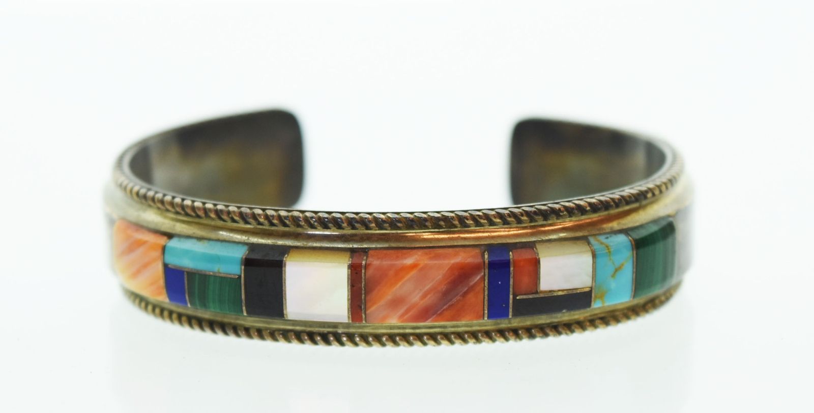 ナバホ NAVAJO インディアンジュエリー ズニ族 bangle バングル