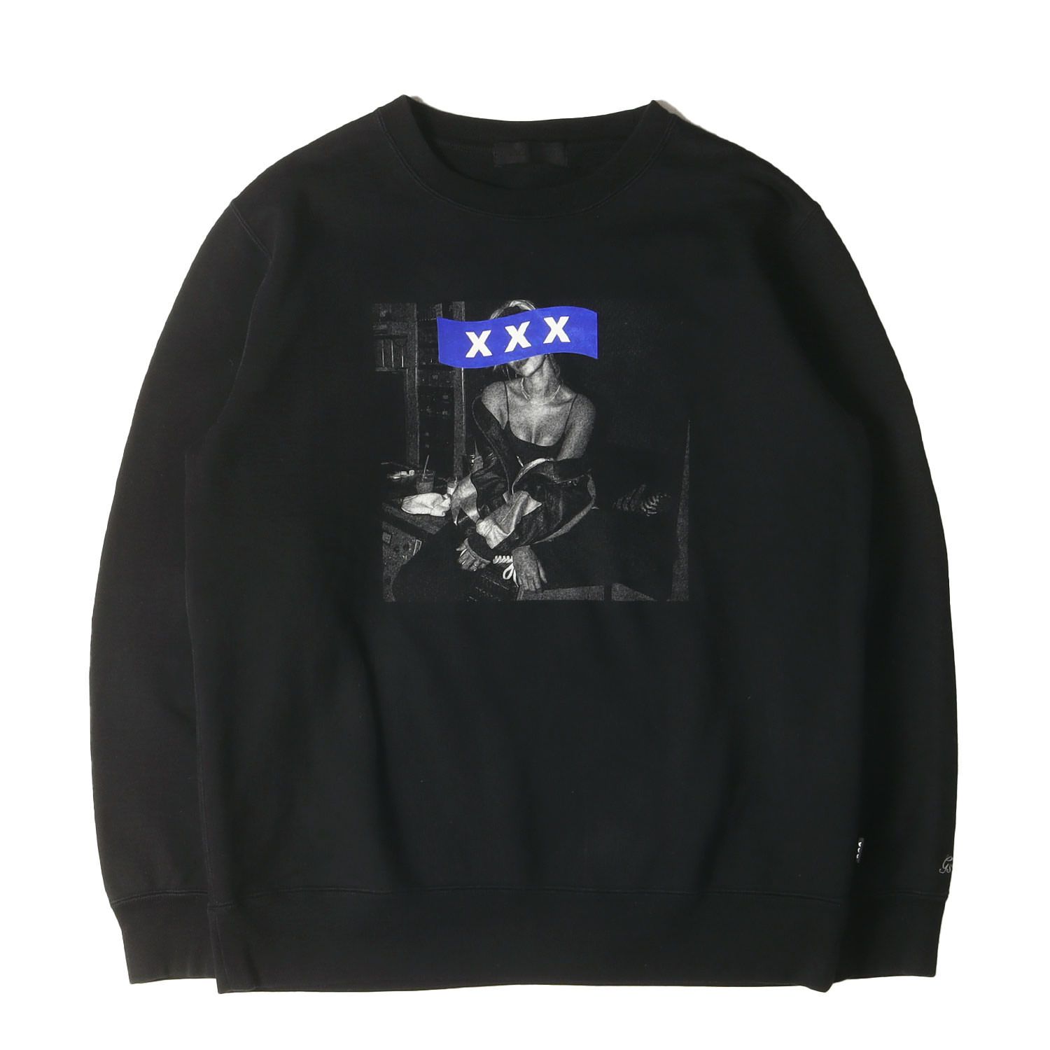 GOD SELECTION XXXトレーナー Lサイズ 黒