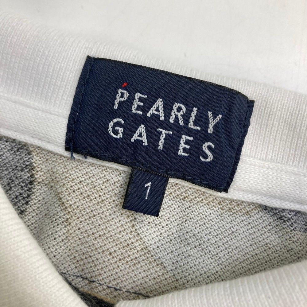 サイズ：1 PEARLY GATES パーリーゲイツ 半袖ポロシャツ ニコ