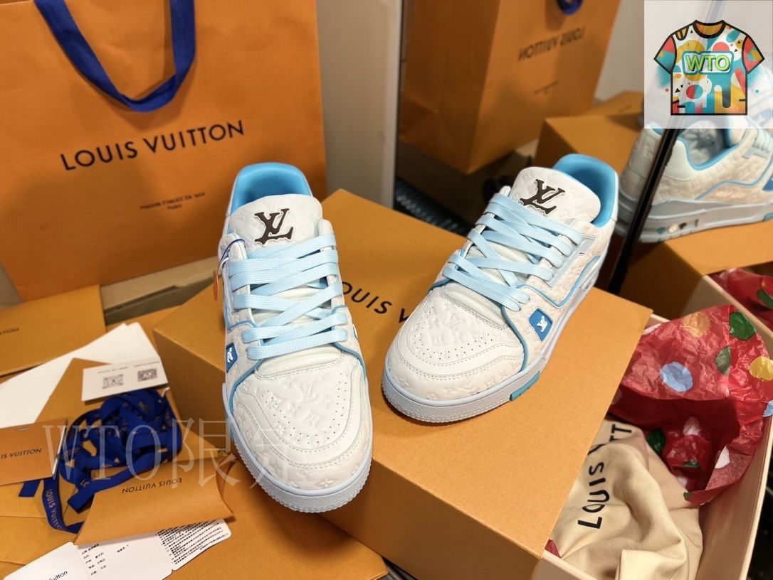 Louis Vuitton LV Trainer スニーカー カジュアルシューズ40