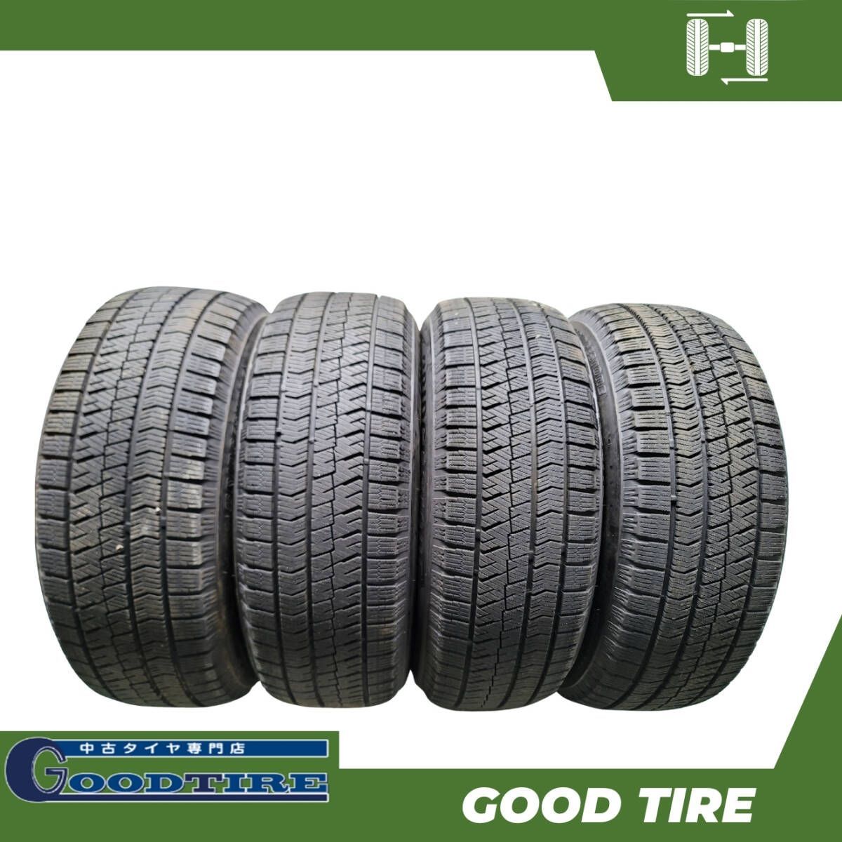 2022年製 215/60R16 冬用 7.5分山 ブリヂストン （6520） 215/60R16 2022年製 冬用4本セット 7.5分山 ブリヂストン