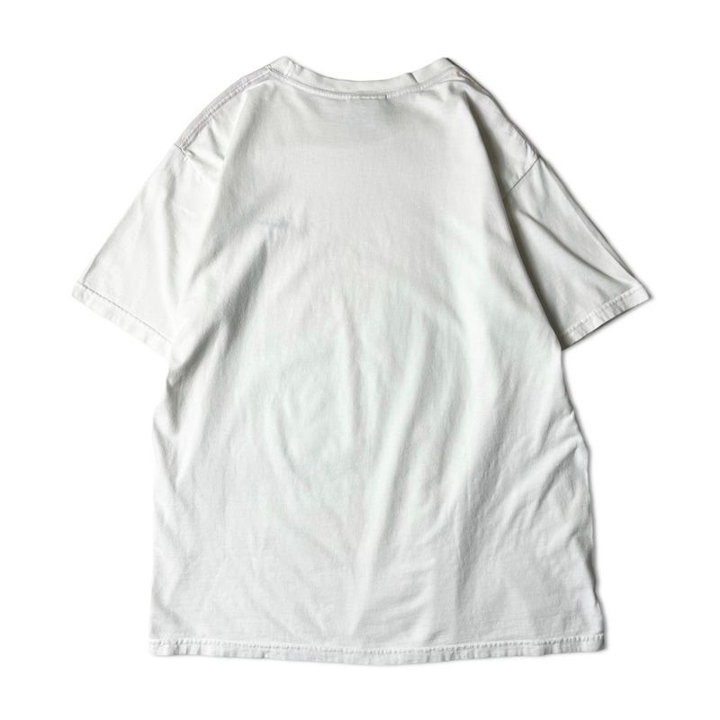 00s NIKE ロゴ刺繍スイングトップ　ナイキ　レディース 00s NIKE スウォッシュ ロゴ 刺繍 半袖 Tシャツ L / 00年代
