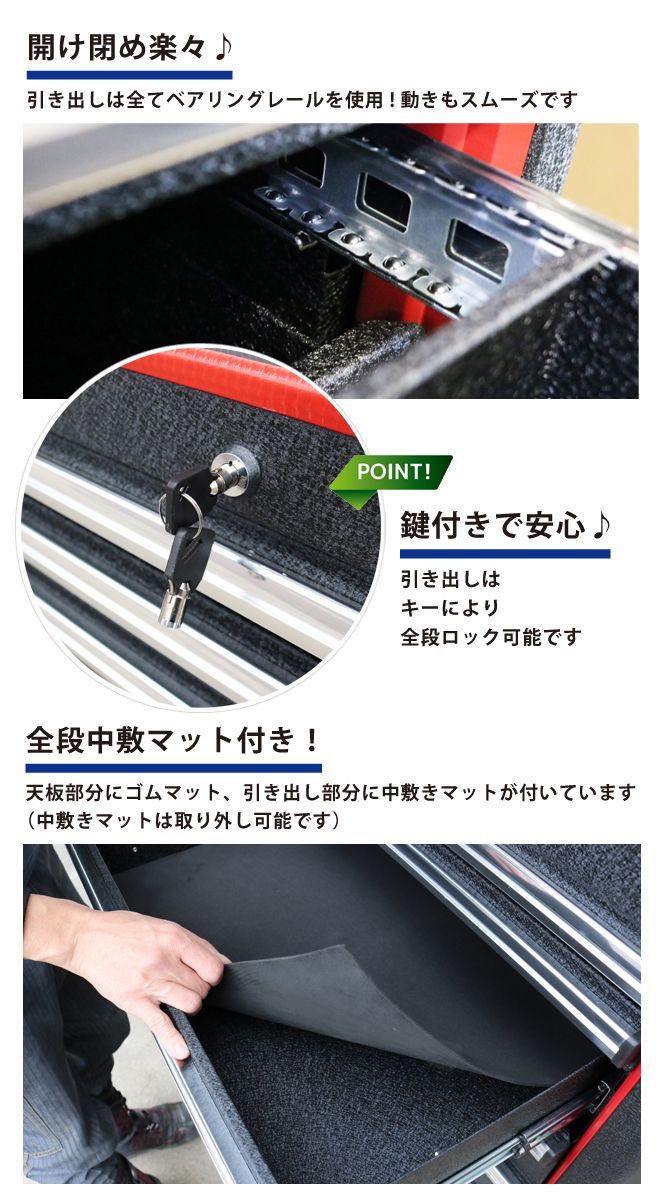 ロールキャビネット ツールキャビネット