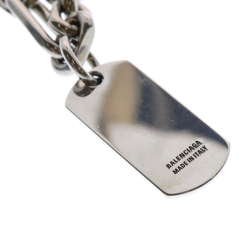 BALENCIAGA バレンシアガ シルバー Tags カラビナ ブレスレット Medium-792886TZ99I0911_F.jpg?v=1