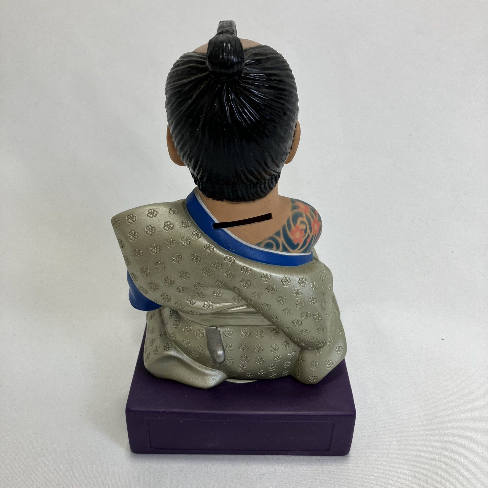 △ 遠山の金さん フィギュア 杉良太郎 ソフビ 貯金箱 芸能人