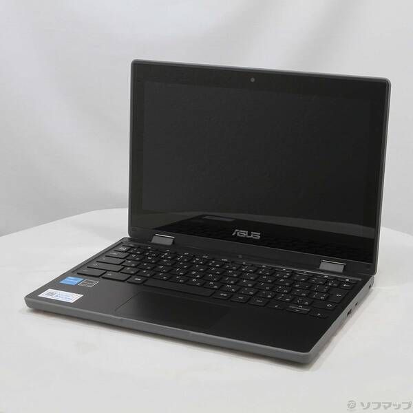 中古品〕 Chromebook CR1 CR1100FKA-BP0003 ダークグレー【258