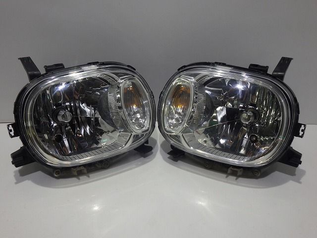 HE22S ラパン 純正キセノンHID ヘッドライト最高級クリア施工済