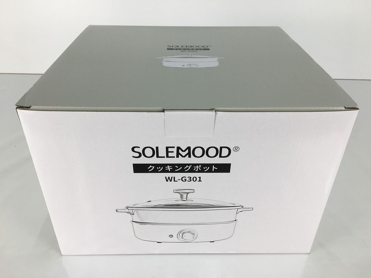 未使用 クッキングポット SOLEMOOD WL-G301 グリル鍋 ホットプレート 電気鍋 /4 241020 00861wa◇108 - メルカリ