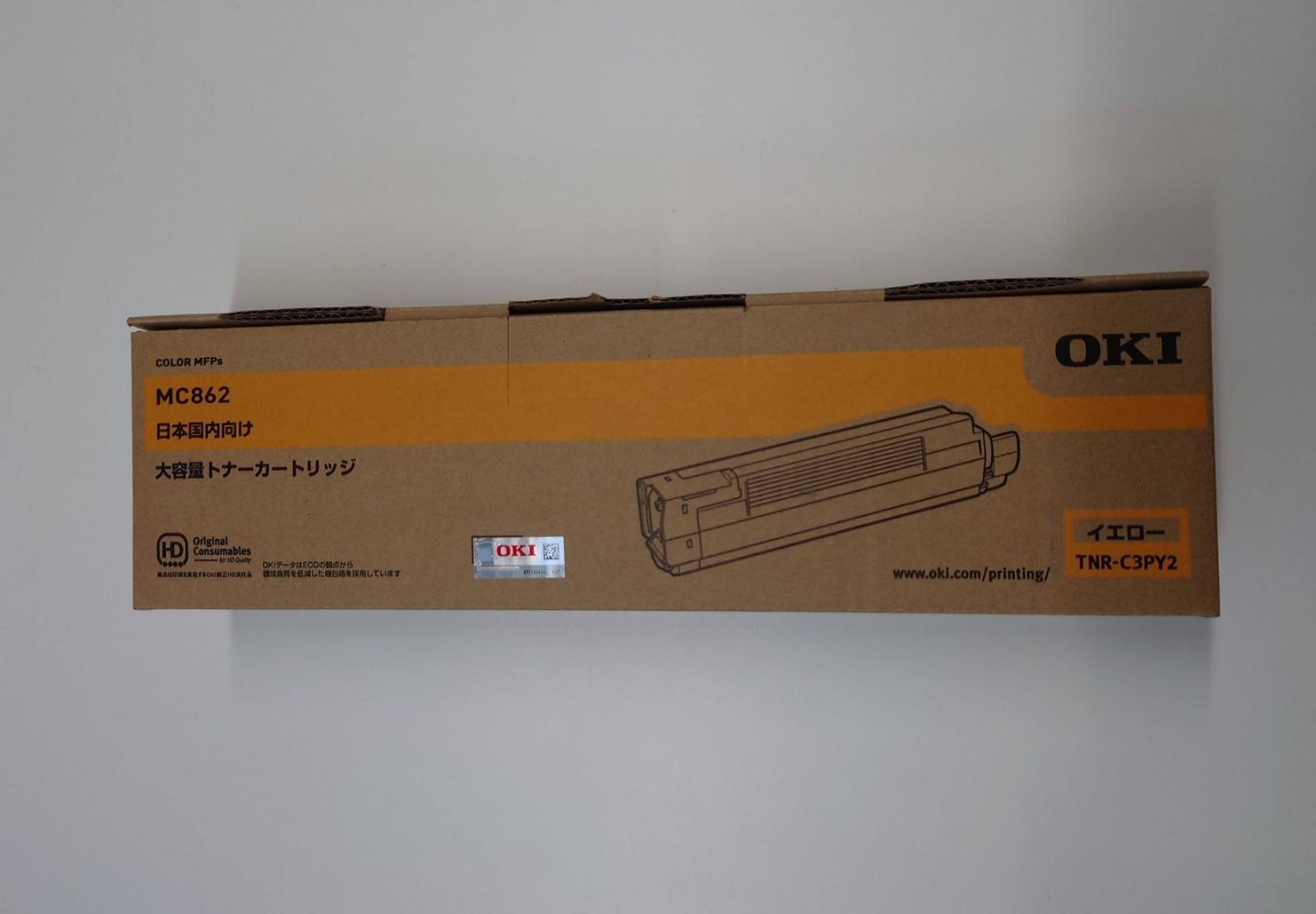 沖電気 OKI トナーカートリッジ イエロー 大 MC862dn-T 沖電気 OKI トナーカートリッジ イエロー 大 MC862dn-T