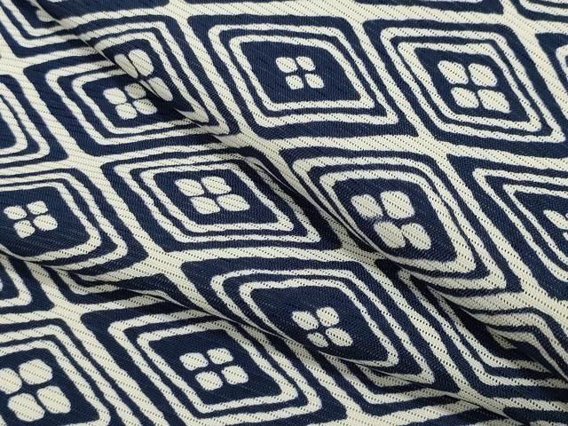 平和屋着物▽小紋　単衣　吉祥文　CAAT9968gh 平和屋着物▽小紋 単衣 吉祥文 CAAT9968gh