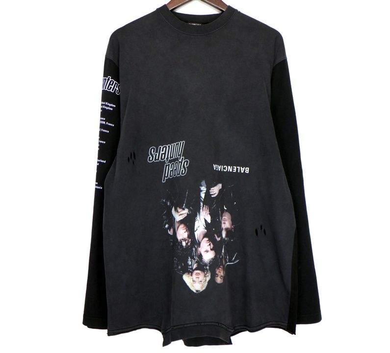 バレンシアガ BALENCIAGA 22AW 【 Speed Hunter Upside Down LS TEE
