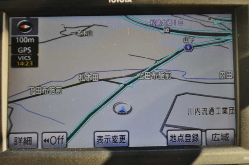 トヨタ純正 HDDナビ